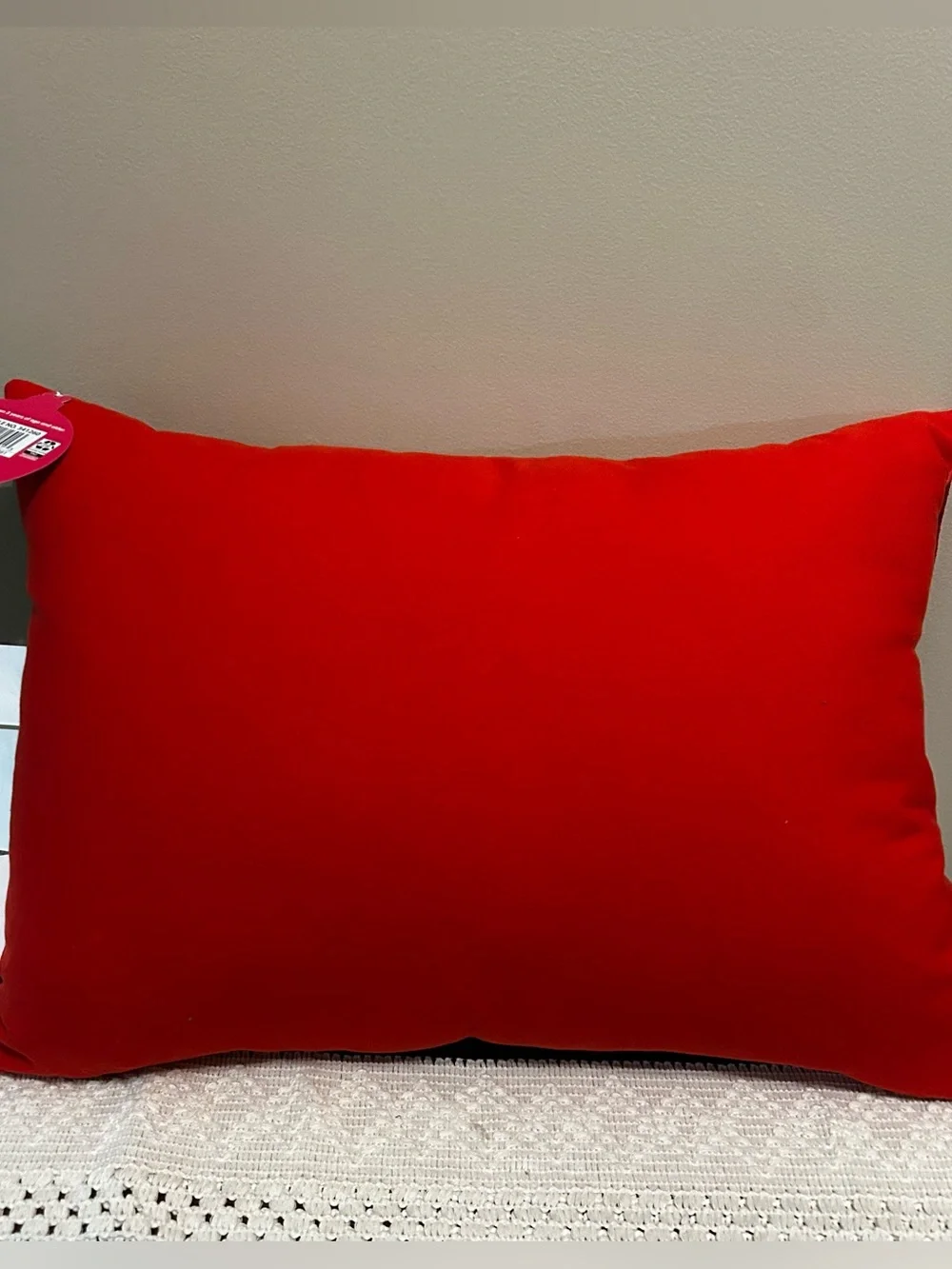 Hello Kitty Red Advent Holiday Pillow with Numbered Pockets & Kitty Date Marker